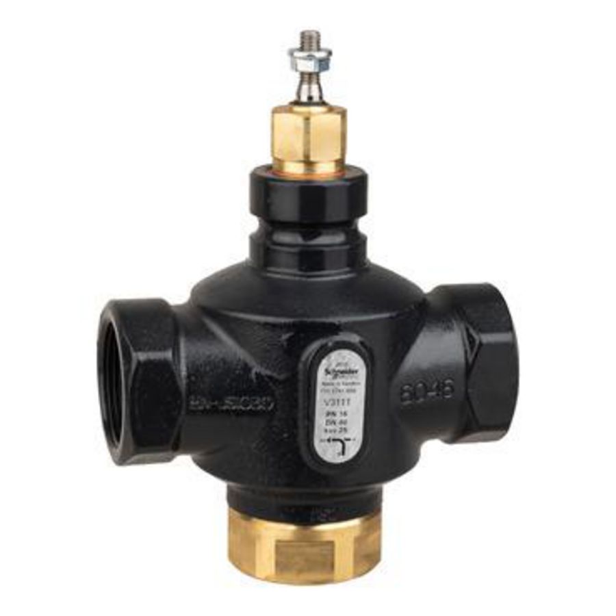 V311t4025 3w afsluiter dn40 kv 25