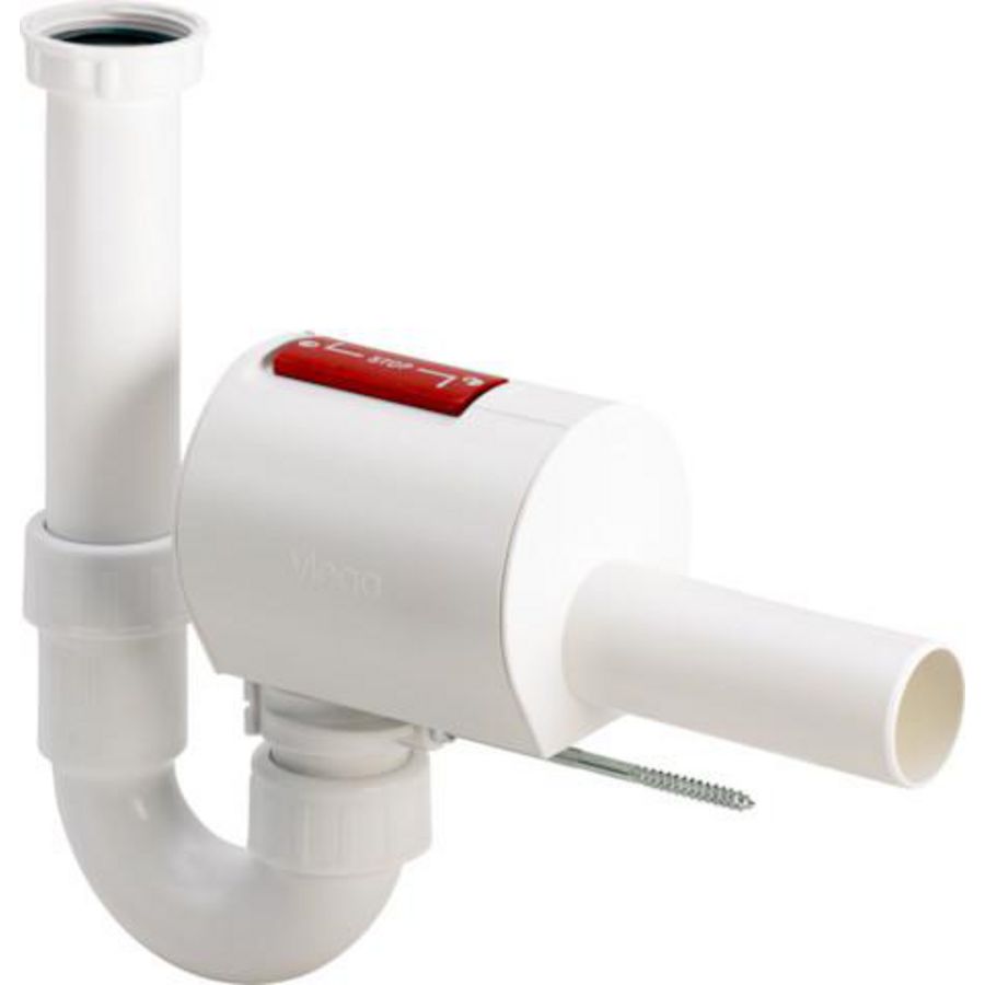 sperrfix DN40 kunststof/wit 49951-607128