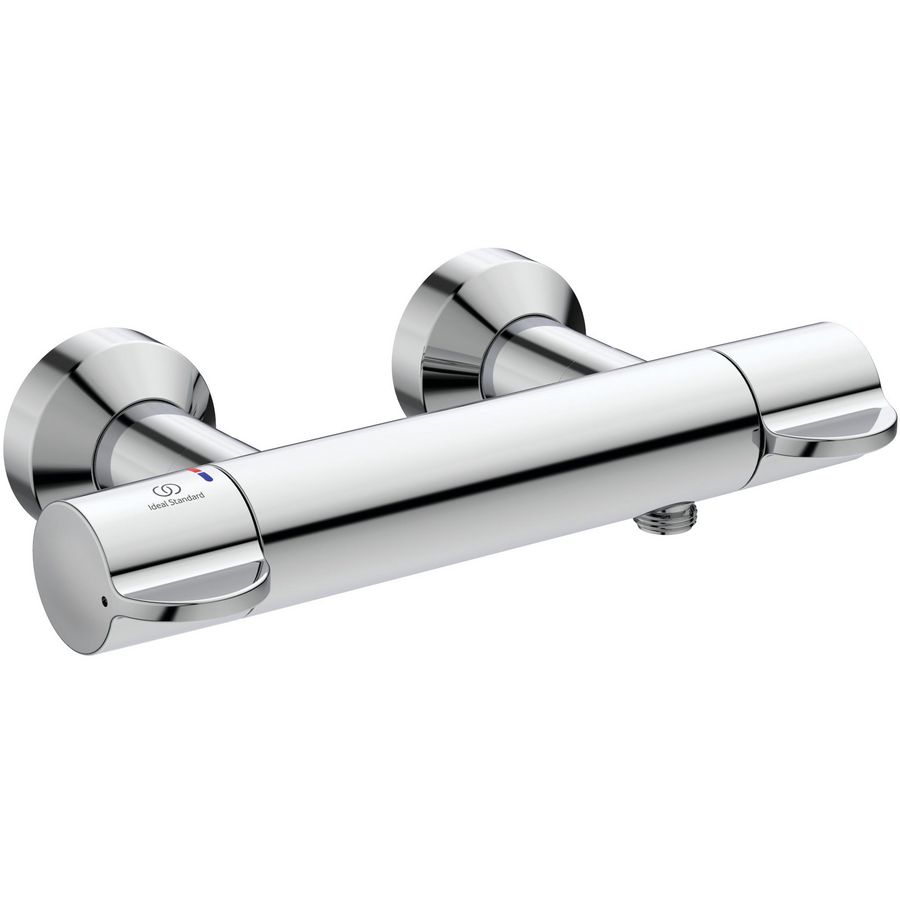 Ceraplus 2 douchethermostaat chroom /thermische desinf. incl. afsl.s-koppeling