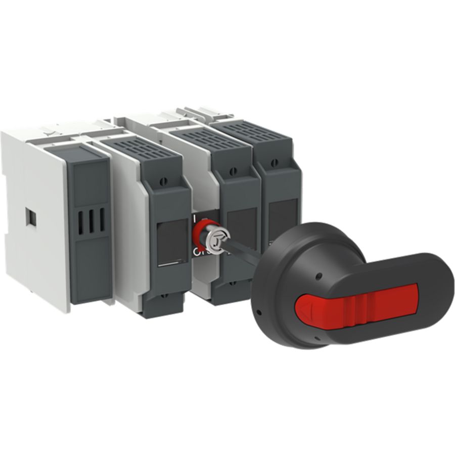 Veilighedenlastscheider 4P 40A 4P 40A bodem/DIN-rail montage