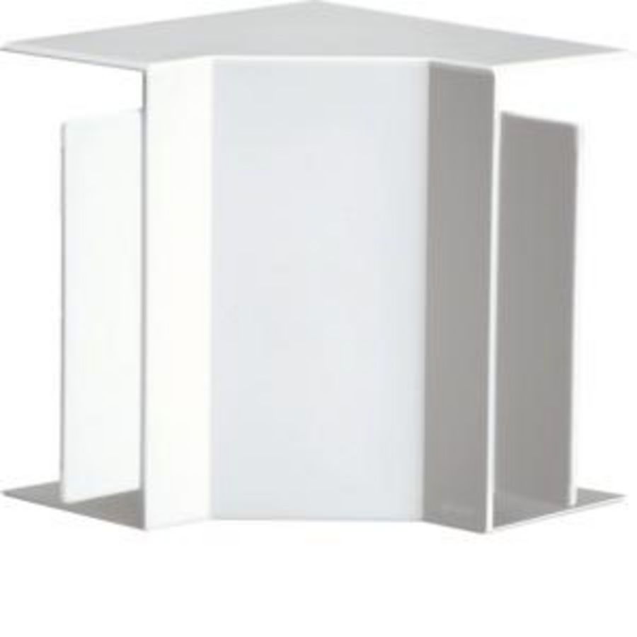 Binnenhoek voor goot FB 60x130mm verkeerswit
