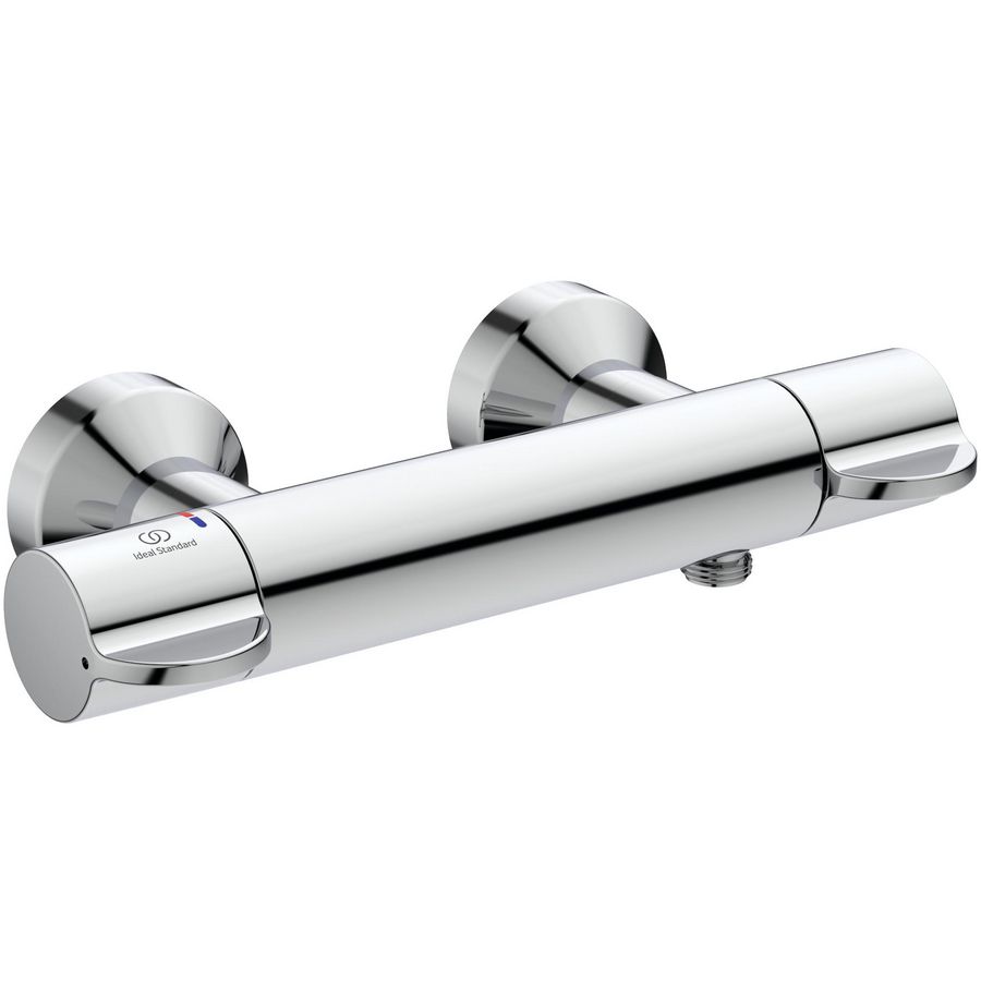 Ceraplus 2 douchethermostaat chroom thermische desinfect. incl. s-koppeling