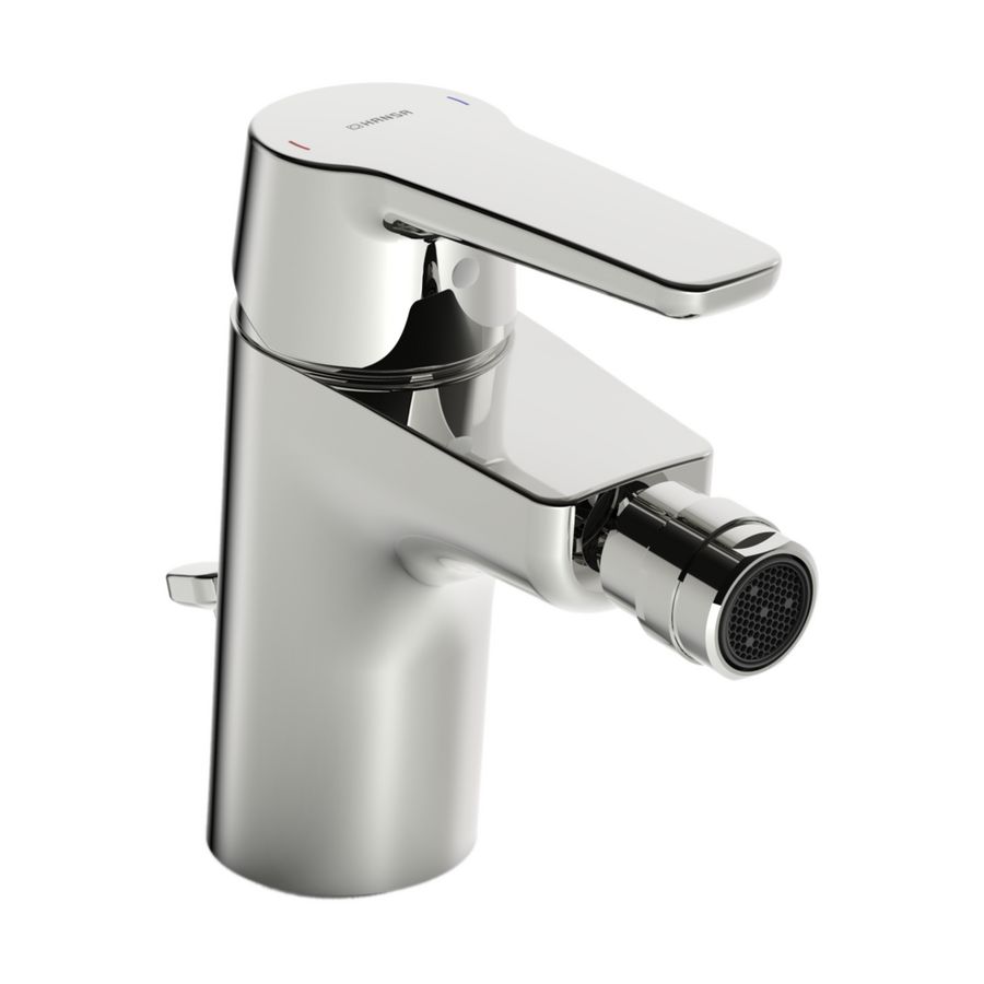 Bidetmngkr flex aansluitsl3/8" kogelscharnierperla HANSAPOLO