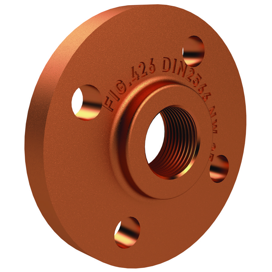 Draadflens geboord volgens PN10/16 PN16 DN40