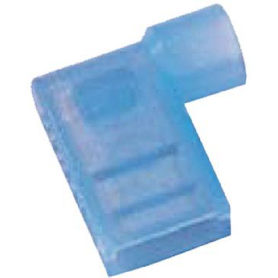 Voll. geisol.haakse vlaksteekh. 1,5-2,5mm²/6,3x0,8 VVE=100