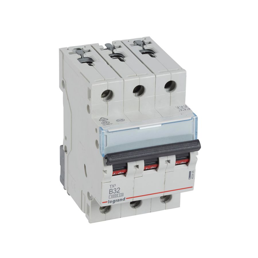 Installatieautomaat MCB TX3 3-polig B-karakteristiek 32A 6000A