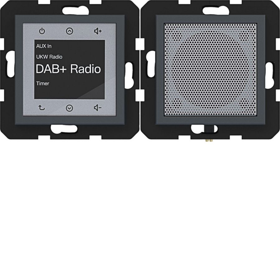 Radio touch DAB+ met luidspreker A.x/C.x antraciet