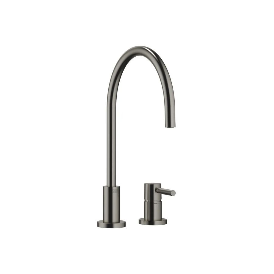 TARA 2-gats mengkraan rozetten Dark Platinum gebors.