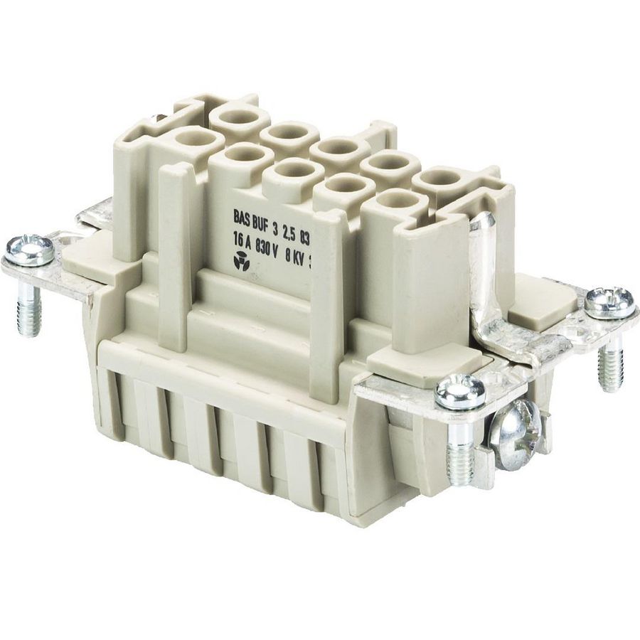 Contactblok female insert baS BUF 3 2,5 83 AG VVE=10