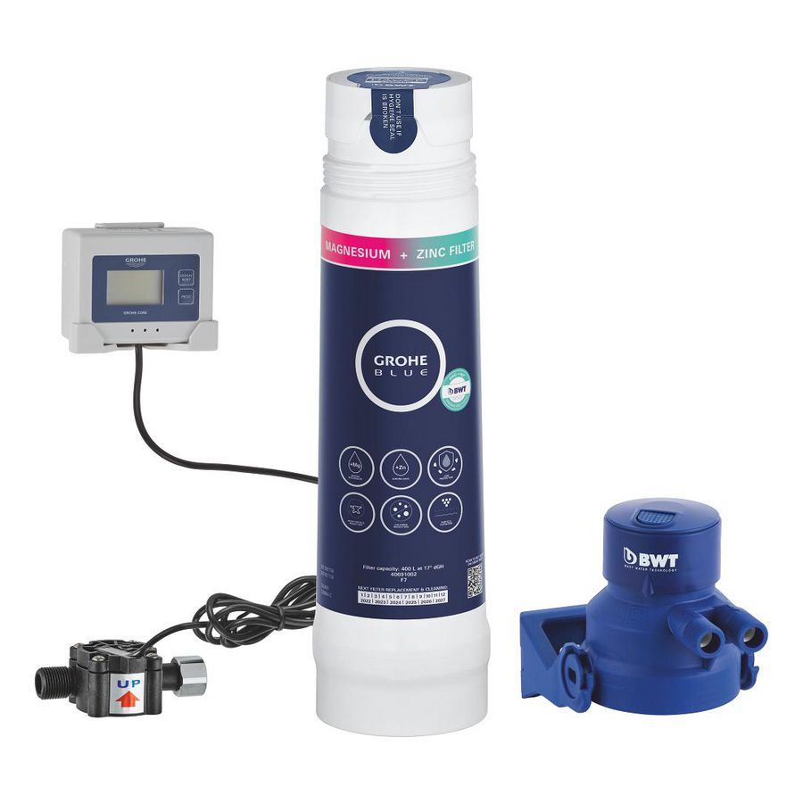 Blue magnesium + zinc filter starterset