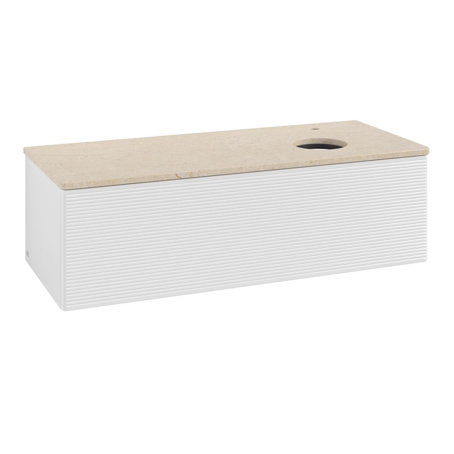 Wastafelonderkast Antao 1200x360x500mm G.White.L K34153GF