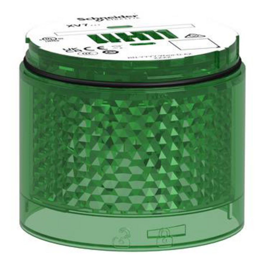 Steady Green Colored lens