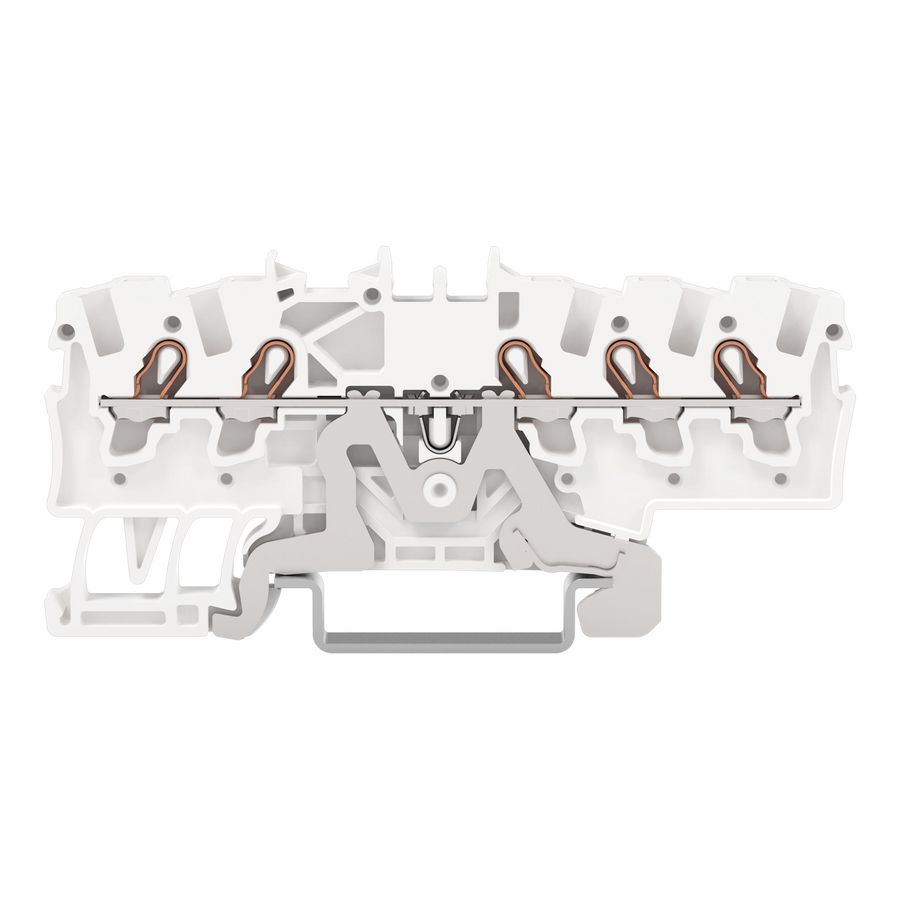 5-draads afschermklem 1,5mm² voor Ex e II wit VVE=20