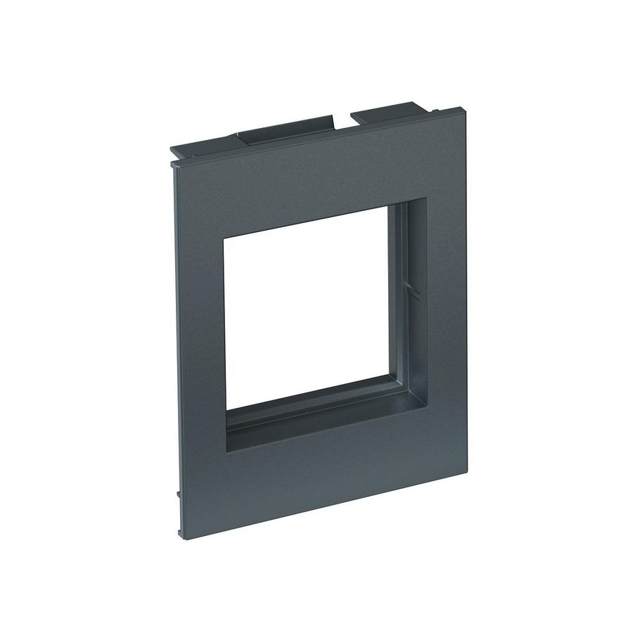 Afdekraam enkel voor Modul 45 RAL7016 66x80x28 polycarb.