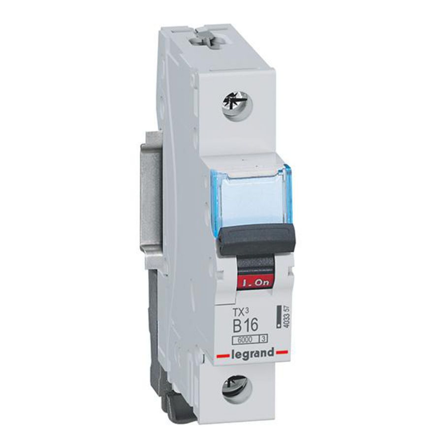 Installatieautomaat MCB TX3 1-polig B-karakteristiek 16A 6000A