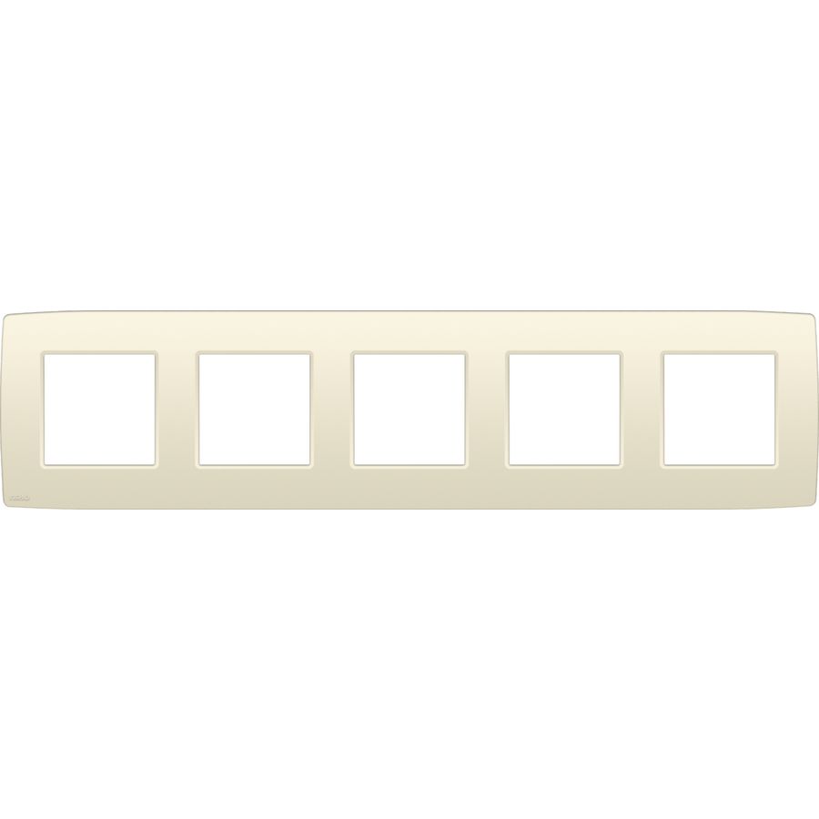 Vijfvoudige afdekplaat hoh 71mm Original cream