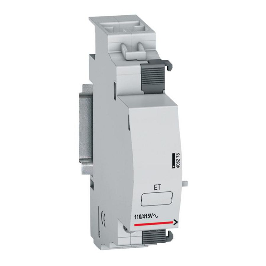 Uitschakelspoel 110/415VAC/VDC DX3 DIN