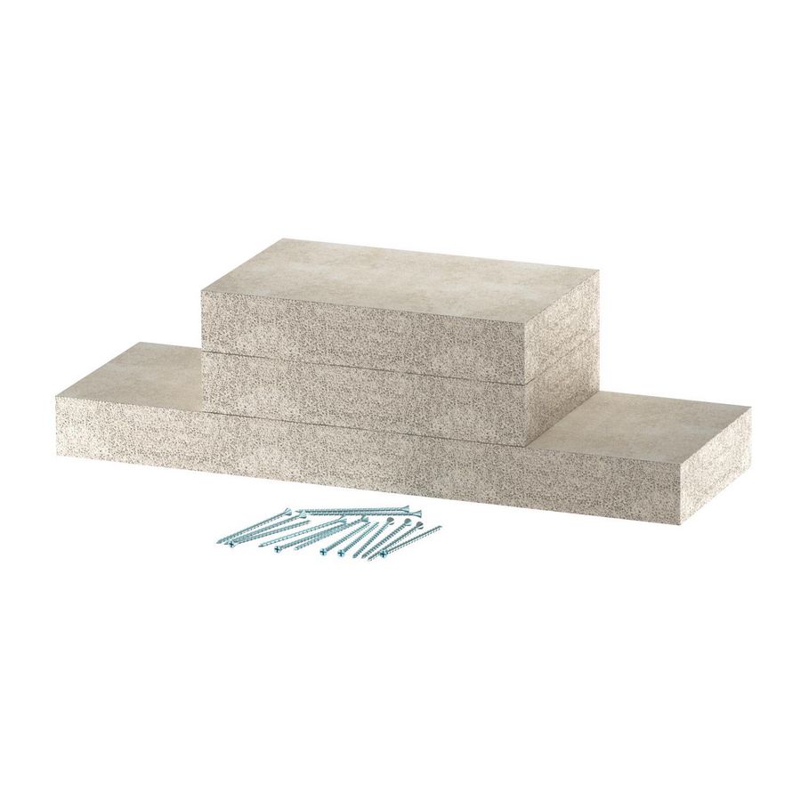 Wandaansluiting EI60 voor PLCD D061220 200x120 glasvezel gr