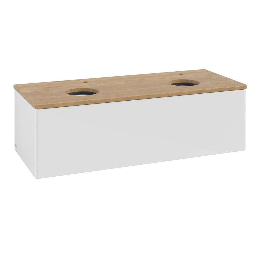 Wastafelonderkast Antao 1200x360x500mm G.White.L K35051GF