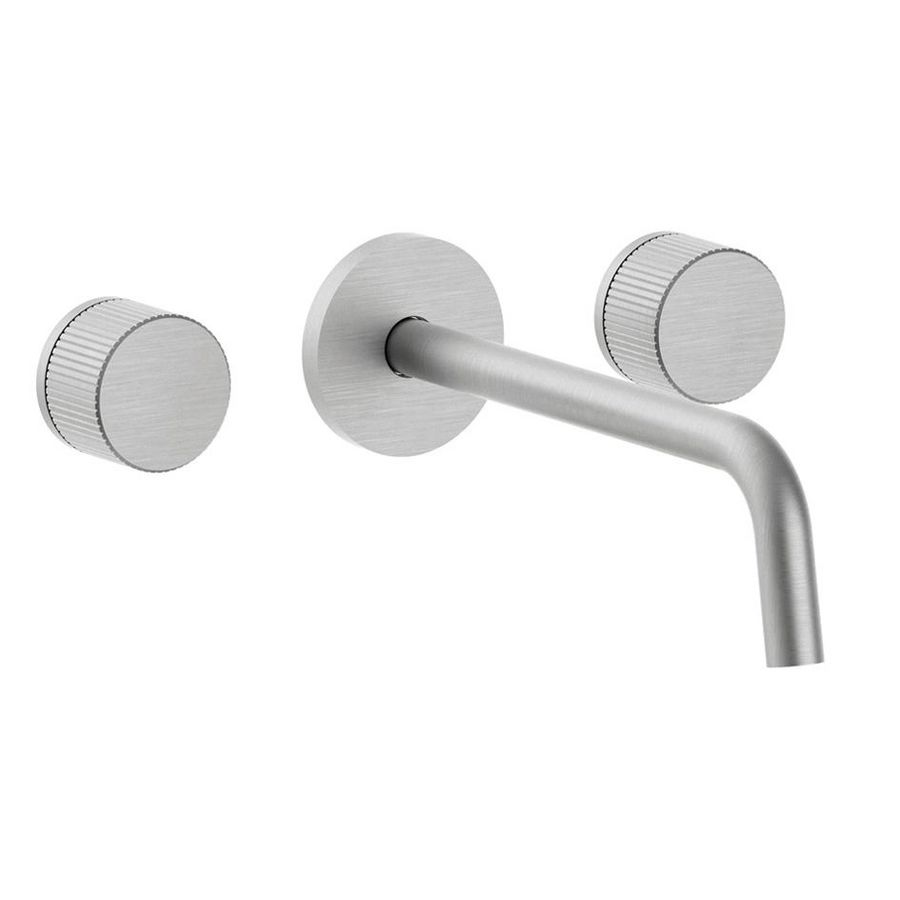 3-gats inbouw wastafelmengkraan+lange uitloop 245mm JO008ST