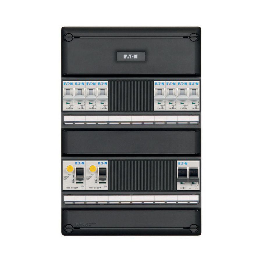 Groepenkast S55 FLEX 1f Inst.aut. 8 gr 2 ALS HS 64