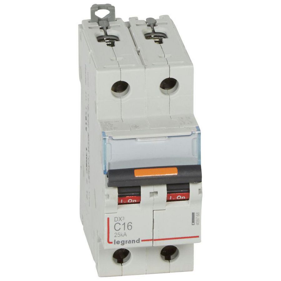 Installatieautomaat 2-polig C-karakteristiek 16A 25kA DX³ DIN