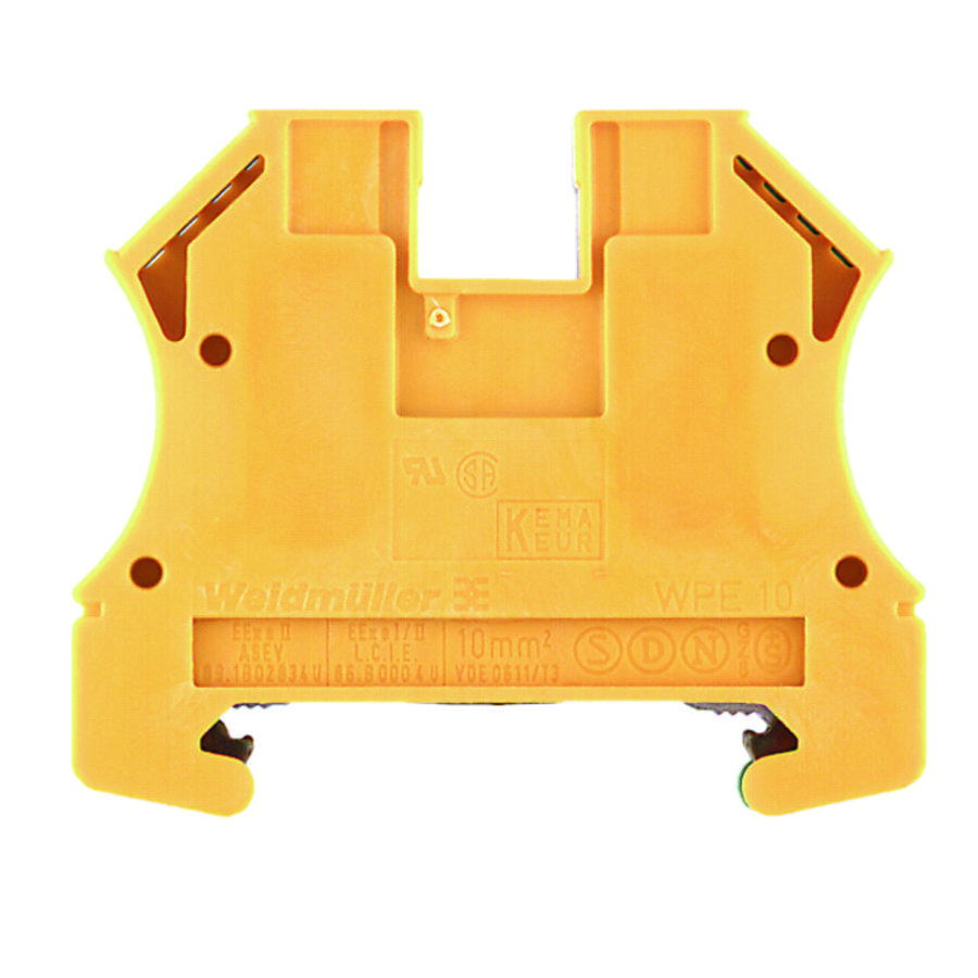 Aardklem PE schoefaansl gr./g. 10mm2 800 V 1010300000 VVE=50