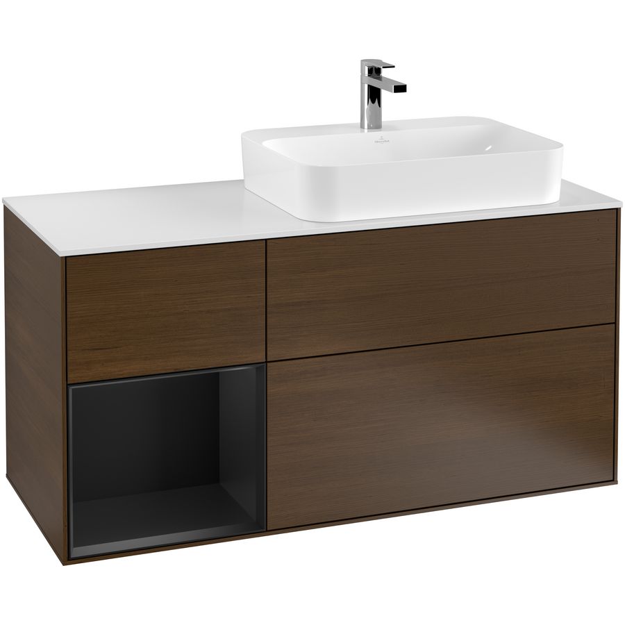 Wastafelonderkast Finion 1200x603x501mm W.Veneer G391PDGN