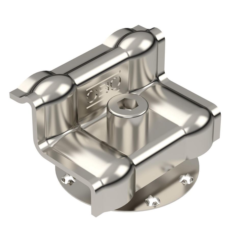 Eindklem met veer PV-montagesystemen 56x46x48 RVS 1.4 VVE=50