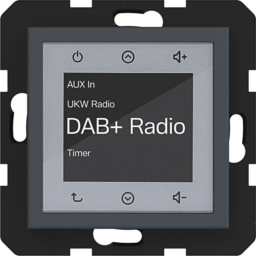 Radio touch DAB+ A.x/C.x antraciet