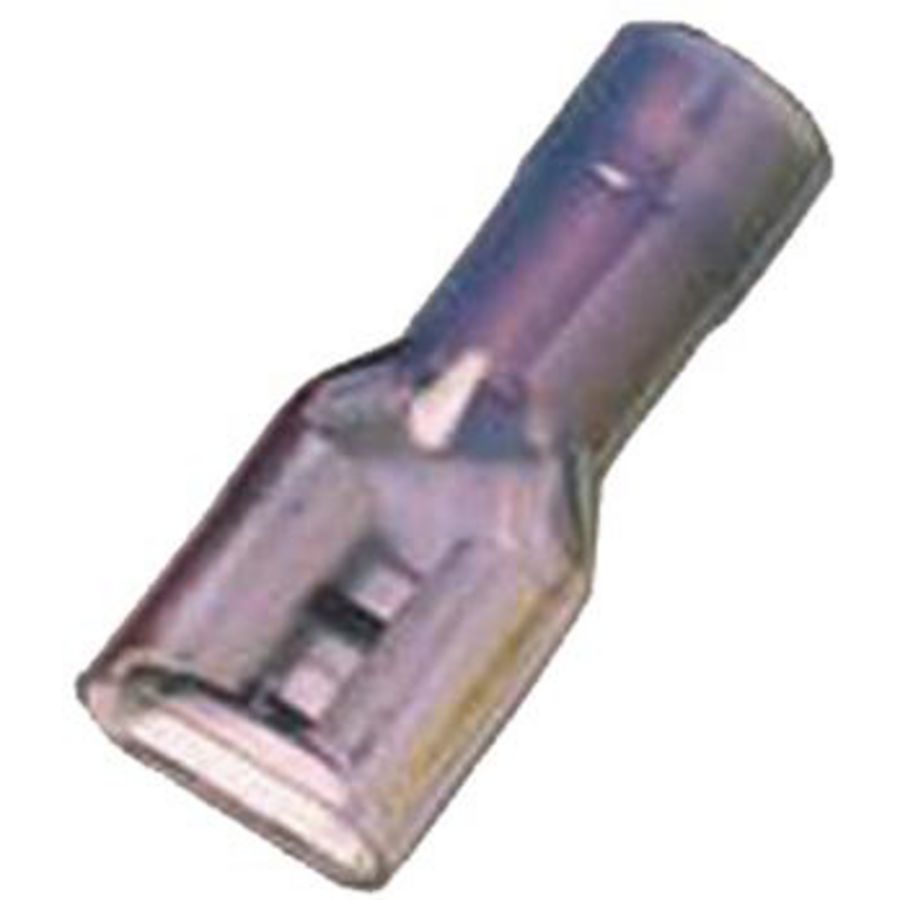 Voll. geisoleerd vlaksteekhuls 1,5-2,5mm²/4,8x0,5 VVE=100