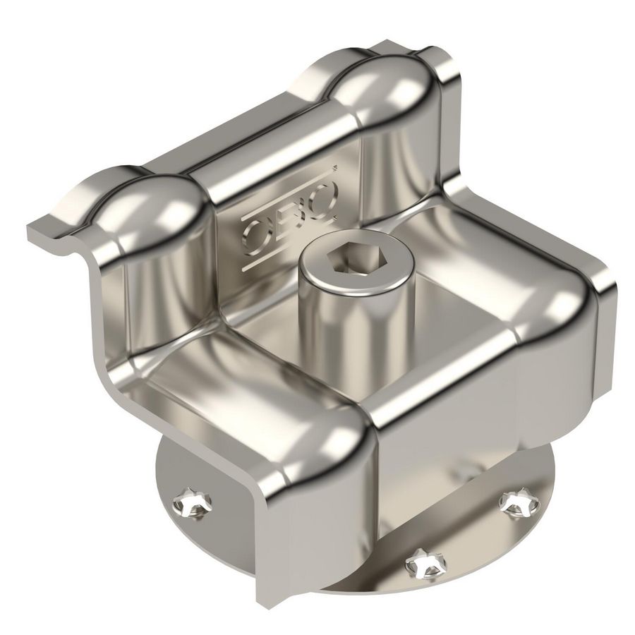 Eindklem met veer PV-montagesystemen 56x46x53 RVS 1.4 VVE=50