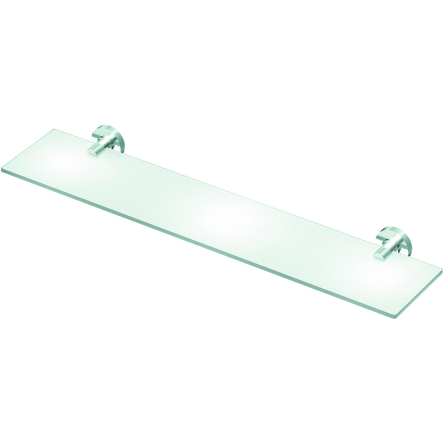 Planchet 60x138mm chroom matglas incl. bevestiging