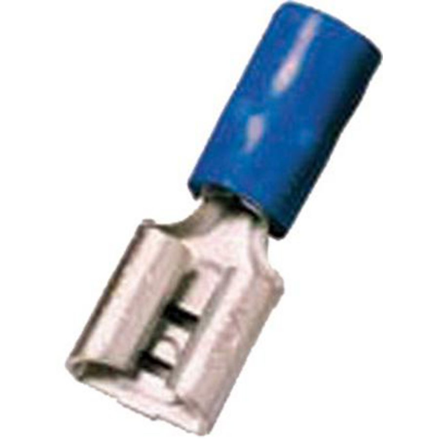 Geisoleerd vl.st.huls 1,5-2,5mm² 6,3 x 0,8 VVE=100