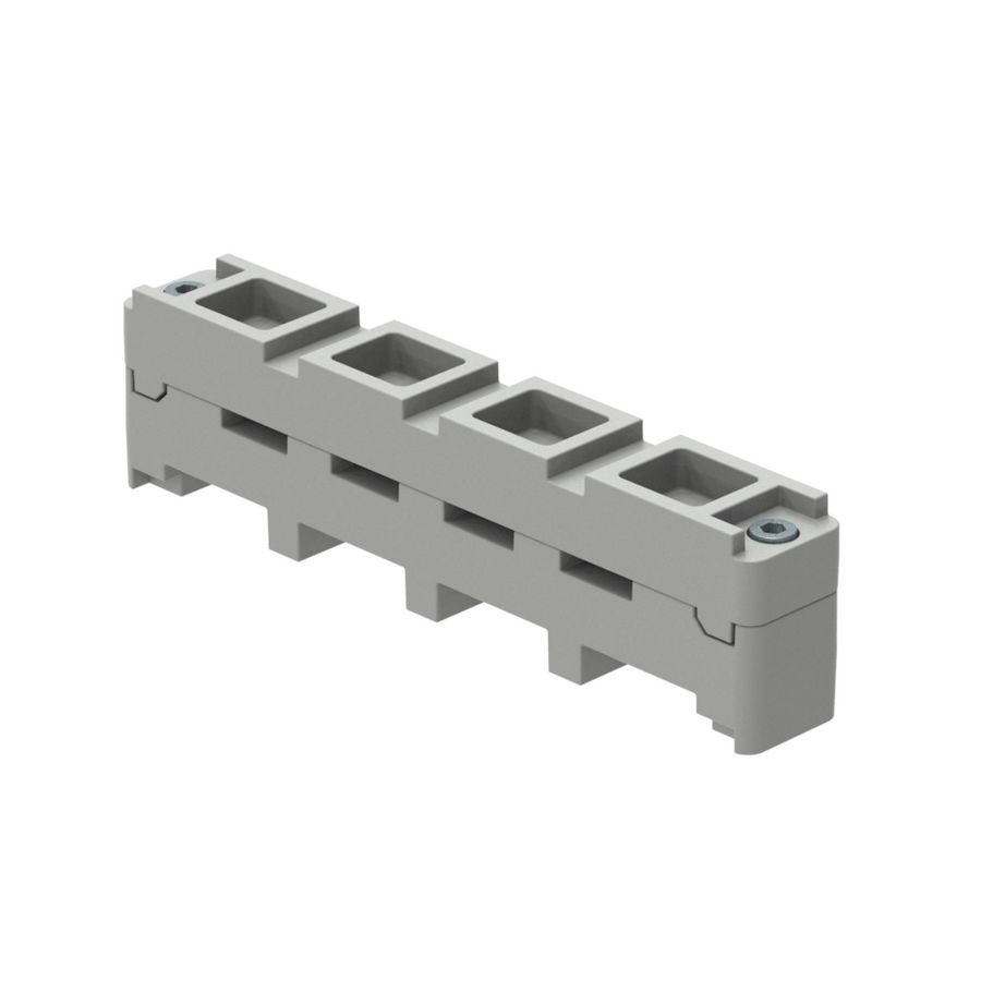 Railsteun DPX3 250/630 3-polig + N zwevend -isolerend