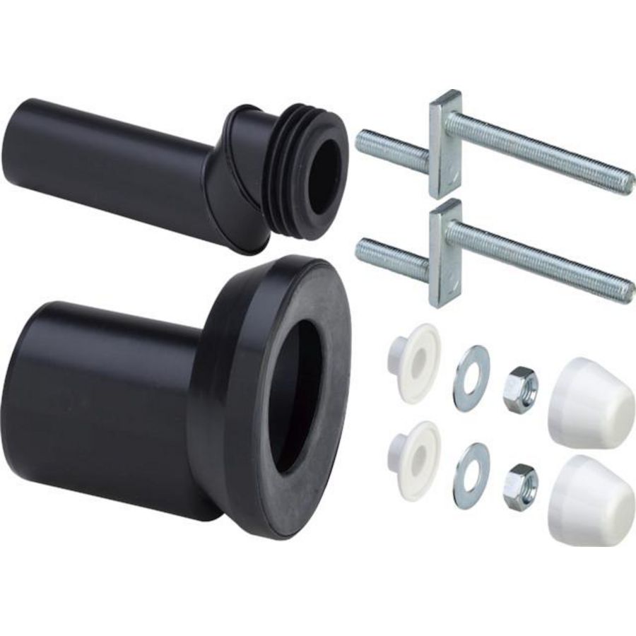 Aansluitgarnituur / verhogingsset tbv wandcloset versprongen 25mm verhoging