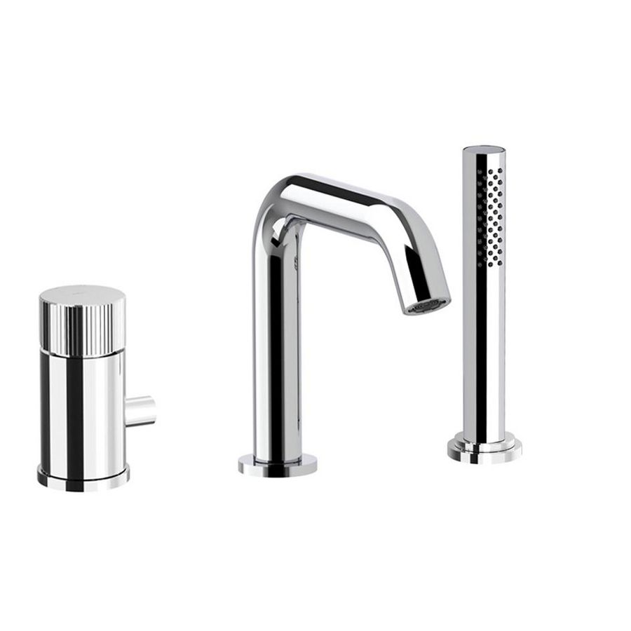 Badmengkraan opbouw+omsteller uittrekbare handdouche JO045CR