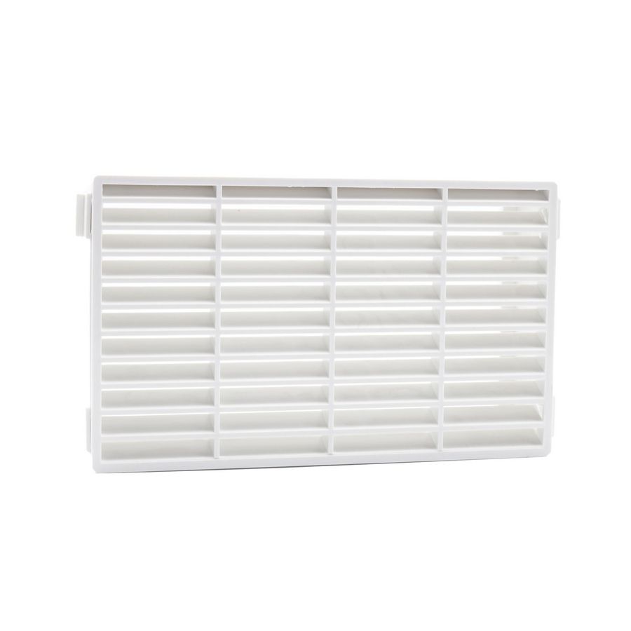 Ventilatierooster 227x133mm wit