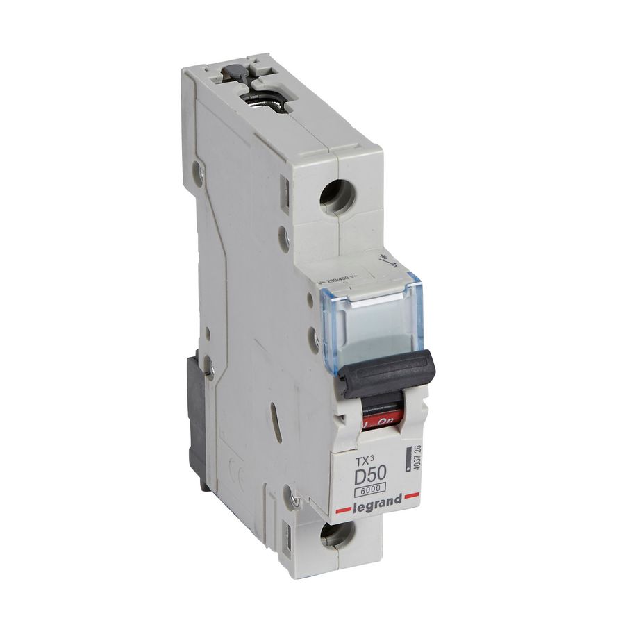 Installatieautomaat MCB TX3 1-polig D-karakteristiek 50A 6000A