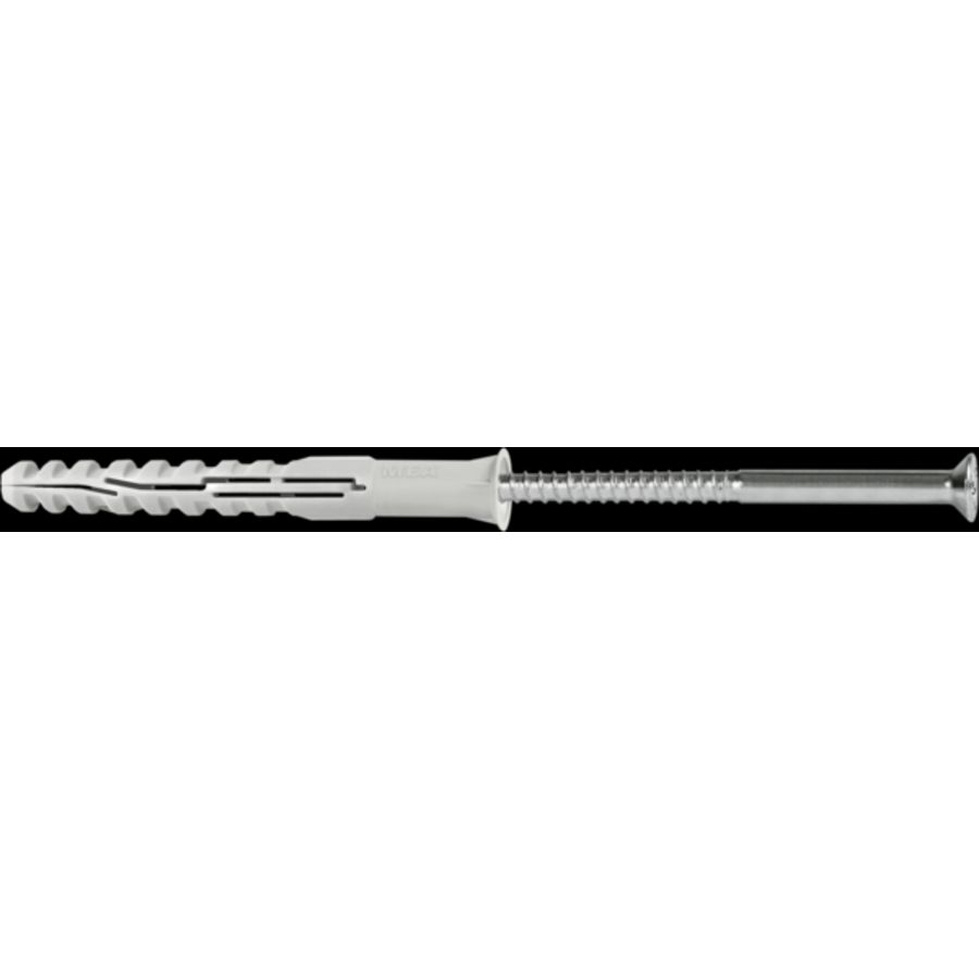 Kozijnplug nylon multif. schroef mfr sb 10x100 TX VVE=50