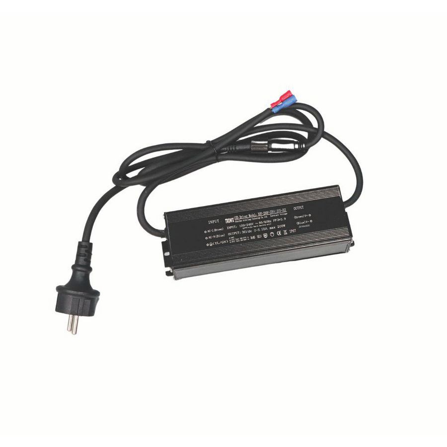 Voeding LED PS36 200W max. L=400mtr. of 4000LEDs