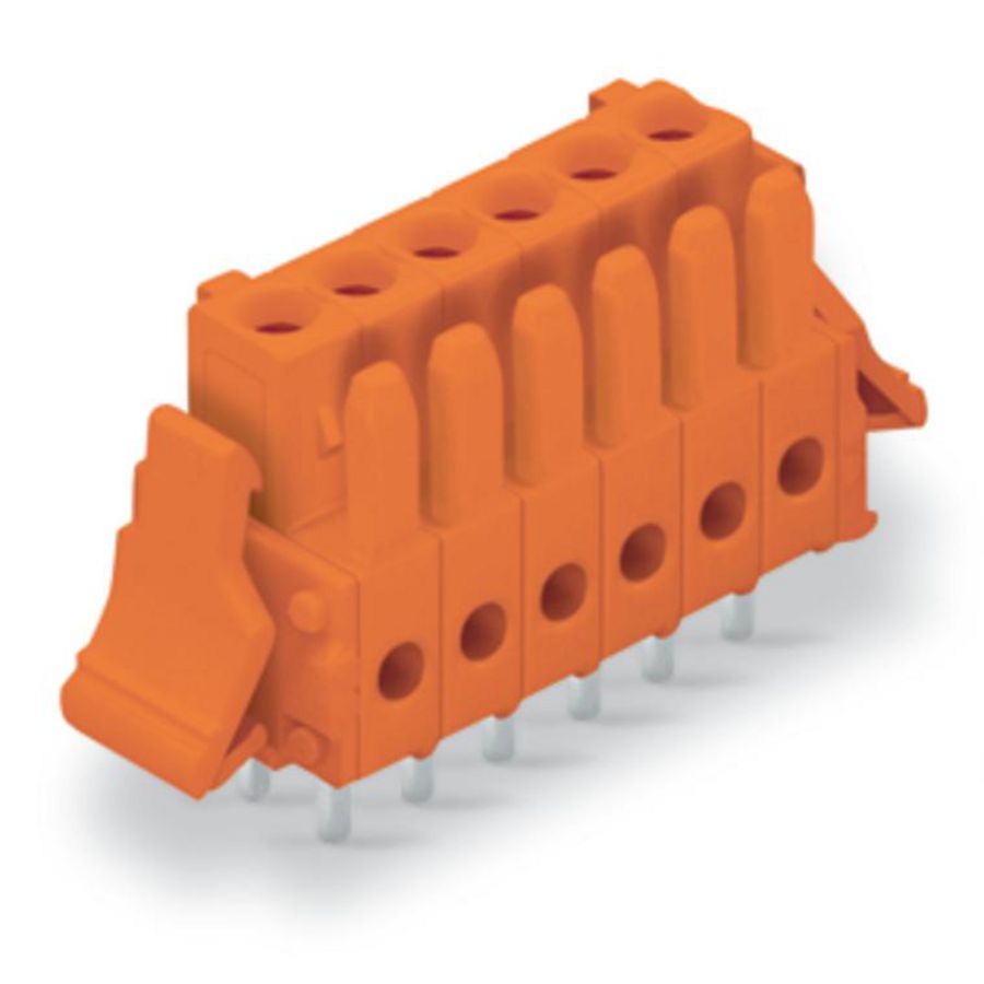 THT FE steker RE raster 3,81mm oranje 734-504/037-000VVE=100