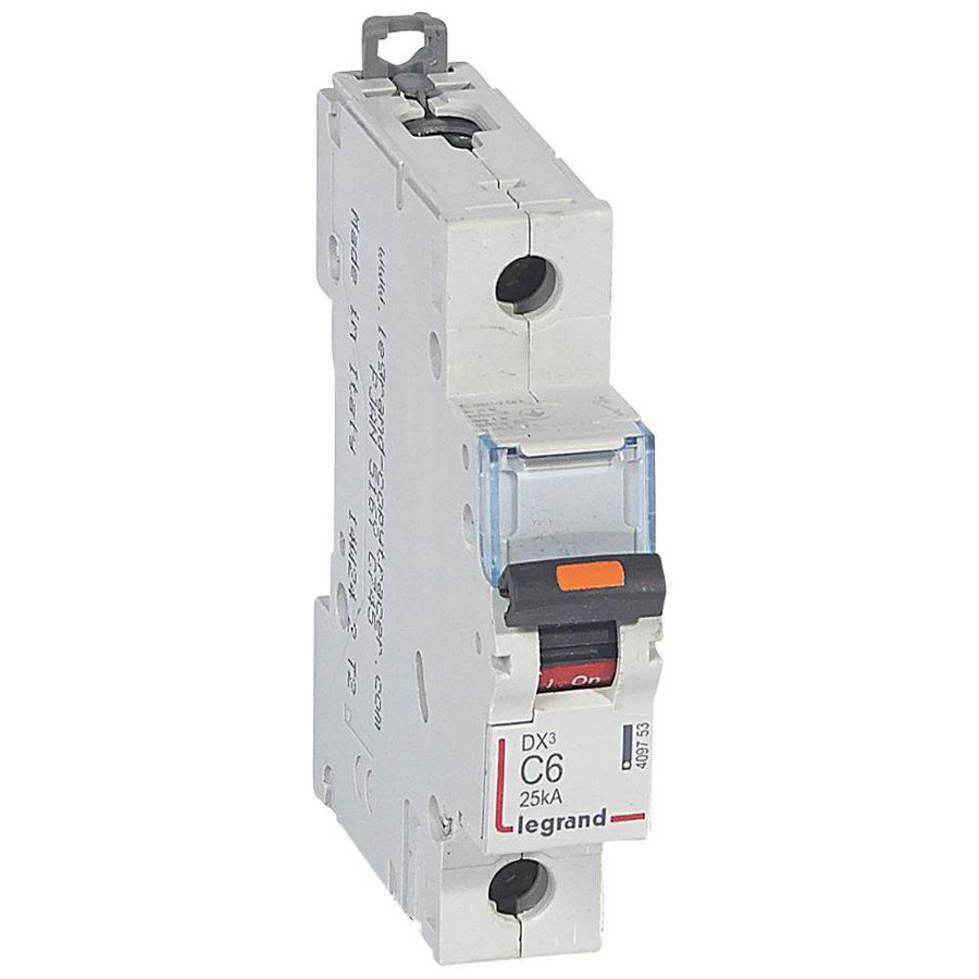 Installatieautomaat 1-polig C-karakteristiek 6A 25kA DX³ DIN