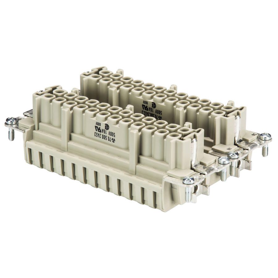Contactblok female insert baS BUF 48 2,5 50