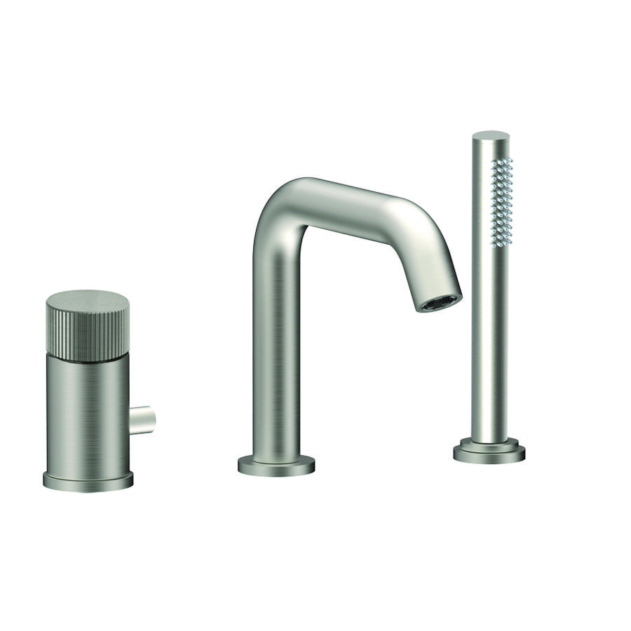 Badmengkraan opbouw+omsteller uittrekbare handdouche JO045ST