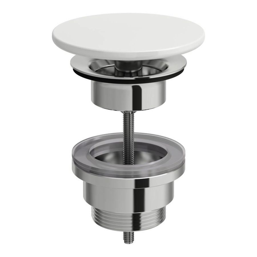 Afvoerplug met keramische afdekkap, always"s open