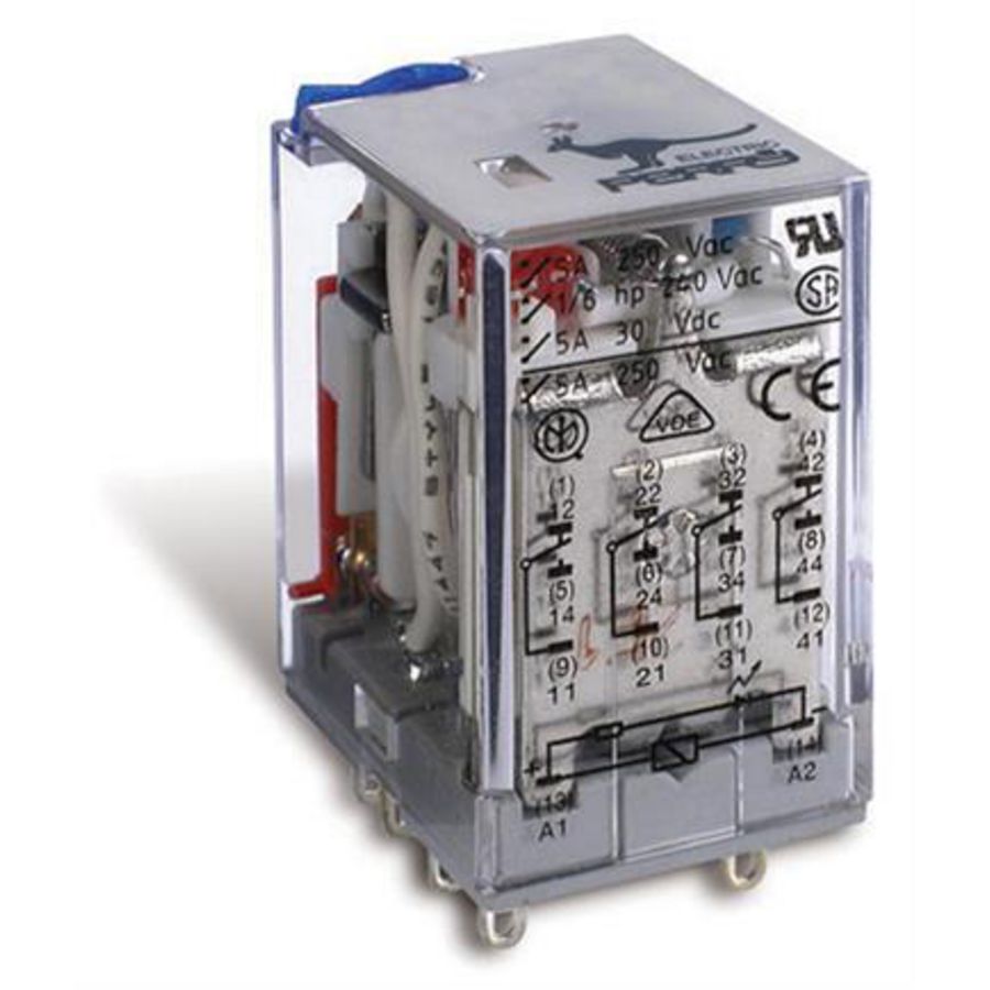 Magneetschakelaar relais 48 VDC 5A 4c