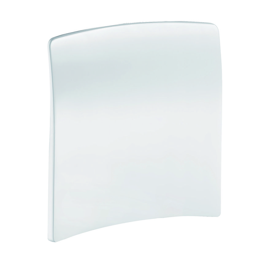 Rugsteun extra comfort voor douchezitje RVS wit epoxy
