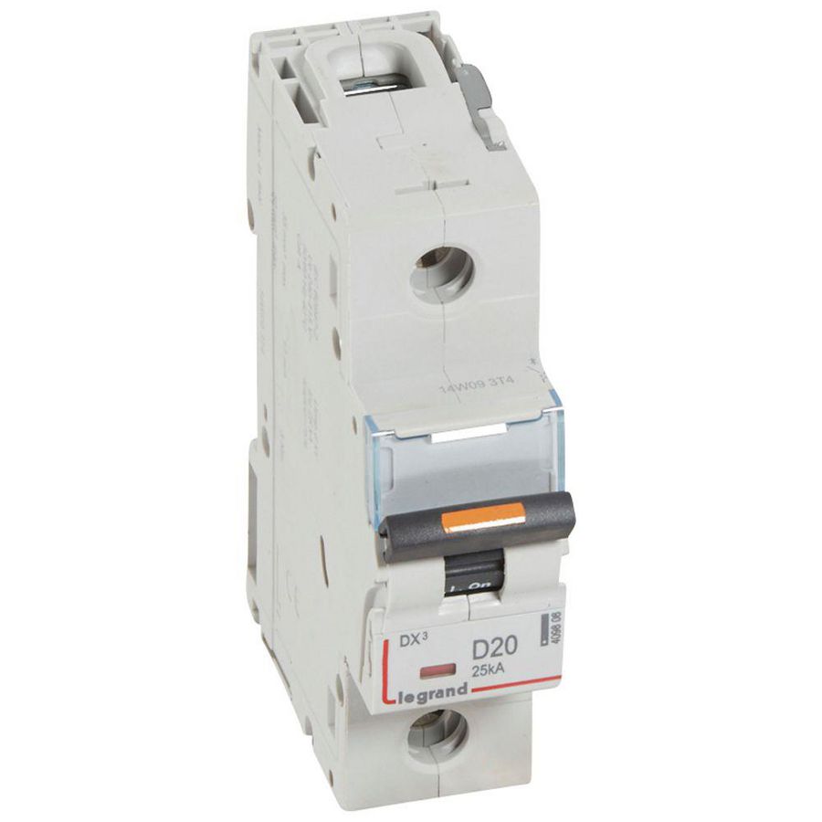 Installatieautomaat 1-polig D-karakteristiek 20A 25kA DX³ DIN