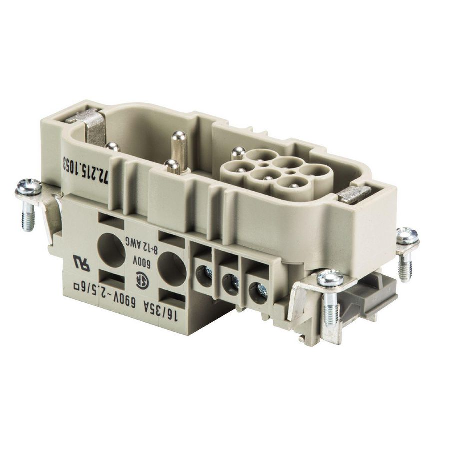 Contactblok binnenwerk STekerdeel 10p 72.215.1053.0 VVE=10